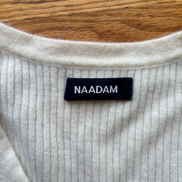 Naadam Cashmere Cropped Cardigan | Size M | New Without Tags - Picture 7 of 7
